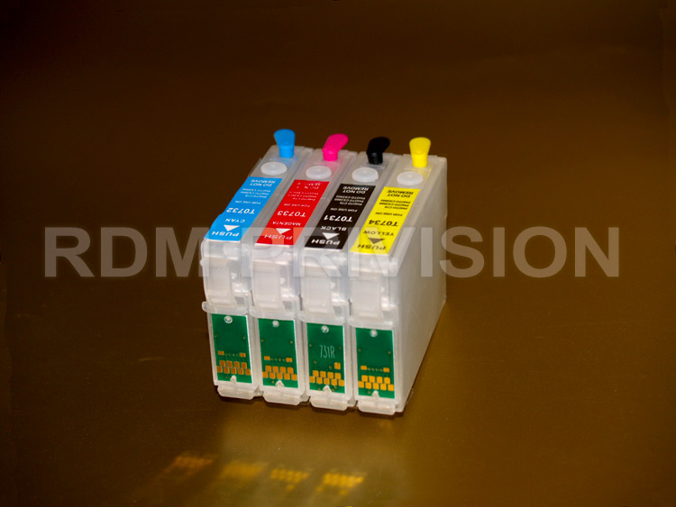 Перезаправляемые картриджи ПК RDM для струйных принтеров Epson C91 CX4300. Epson CX4300 картриджи