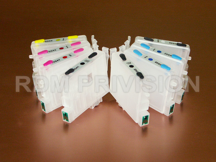 Перезаправляемые картриджи ПК RDM для струйных принтеров Epson Stylus Photo R800 R1800