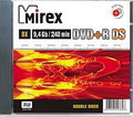 Двухсторонний записываемый DVD диск. Каждая сторона способна разместить до 4.7 Gb информации
